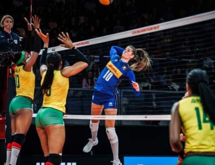 Coupe du monde de volleyball dames : Les Lionnes sèchement battues par l'Italie