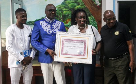 Reconnaissance Africaine : Le Camerounais Sylvestre Magloire Tamo honoré pour son Impact en Entrepreneuriat et Développement en Afrique