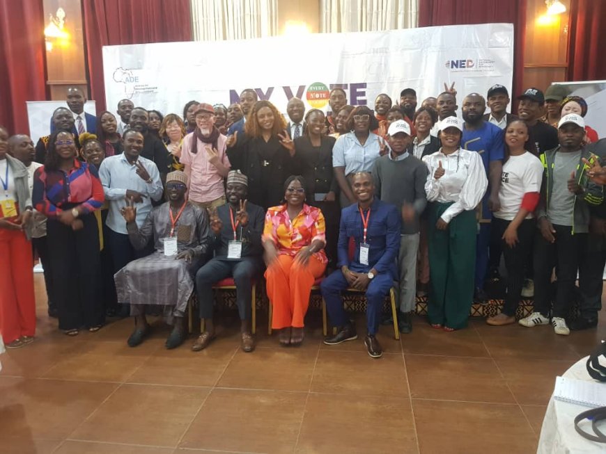 Présidentielle 2025 : Au Cameroun, les jeunes de l’organisation ADE lancent le projet Myvote Myvoice