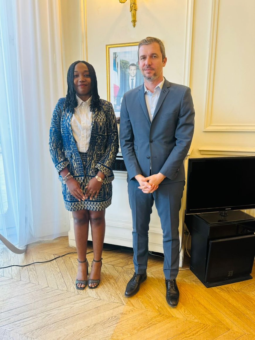 Leadership feminin : Dr Hemes Nkwa reçue à l’Élysée