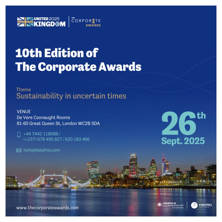 Corporate Awards 2025 : l’Afrique en lumière à Londres